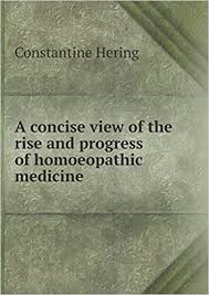 rise and progress of homeopathic medicine hering